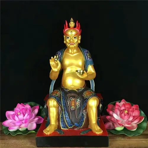 大士面然鬼王菩萨焦面王羽林家居摆件树脂佛像摆件