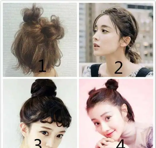 女生的30种扎法,短发这样扎,活泼可爱又精致齐肩短发怎么扎 夏天简单
