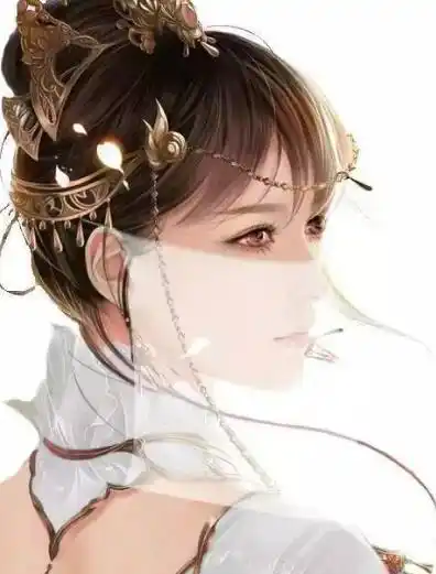 十二星座专属古风面纱美女双子座冷酷无情狮子座霸气坦然