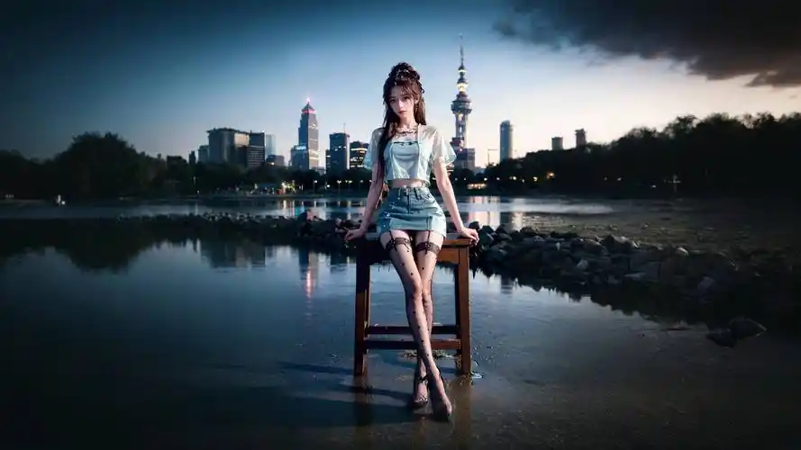 4k高清横版壁纸之叶倾仙穿越现代,有你熟悉的地方吗?_都市_遐想_世界