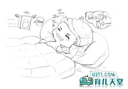 自己的梦简笔画,做梦简笔画