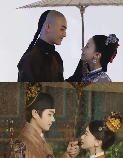 都被甜回来了~许凯,吴谨言在热播古装剧《延禧攻略》中未得圆满,不少