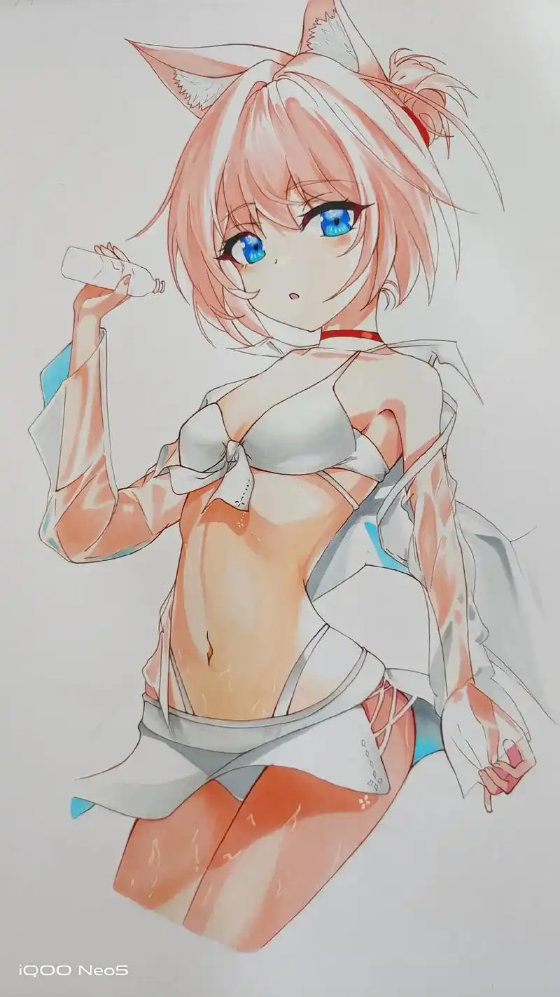 绘画过程 #临摹 #马克笔 #马克笔上色 #漫画人物手绘教 - 抖音