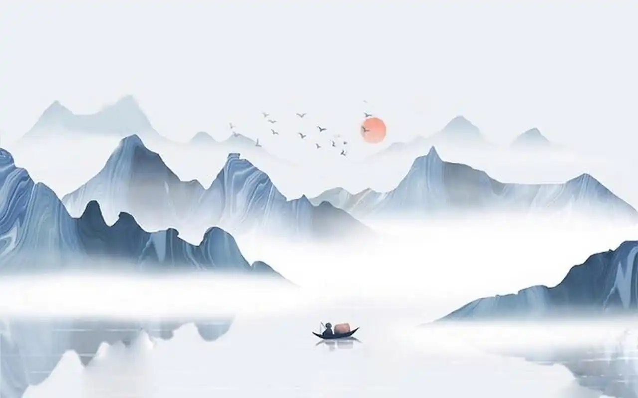 宝子们,今天给大家分享一下,古风水墨背景素材