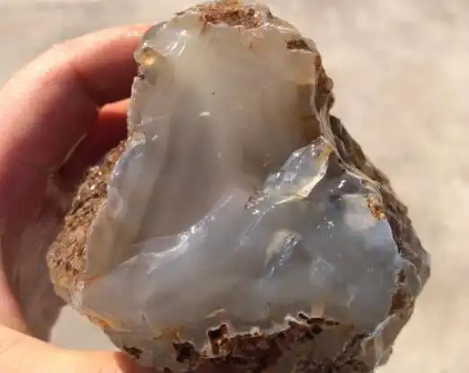 透明玛瑙原石图片大全-透光吗-玛瑙透明知识