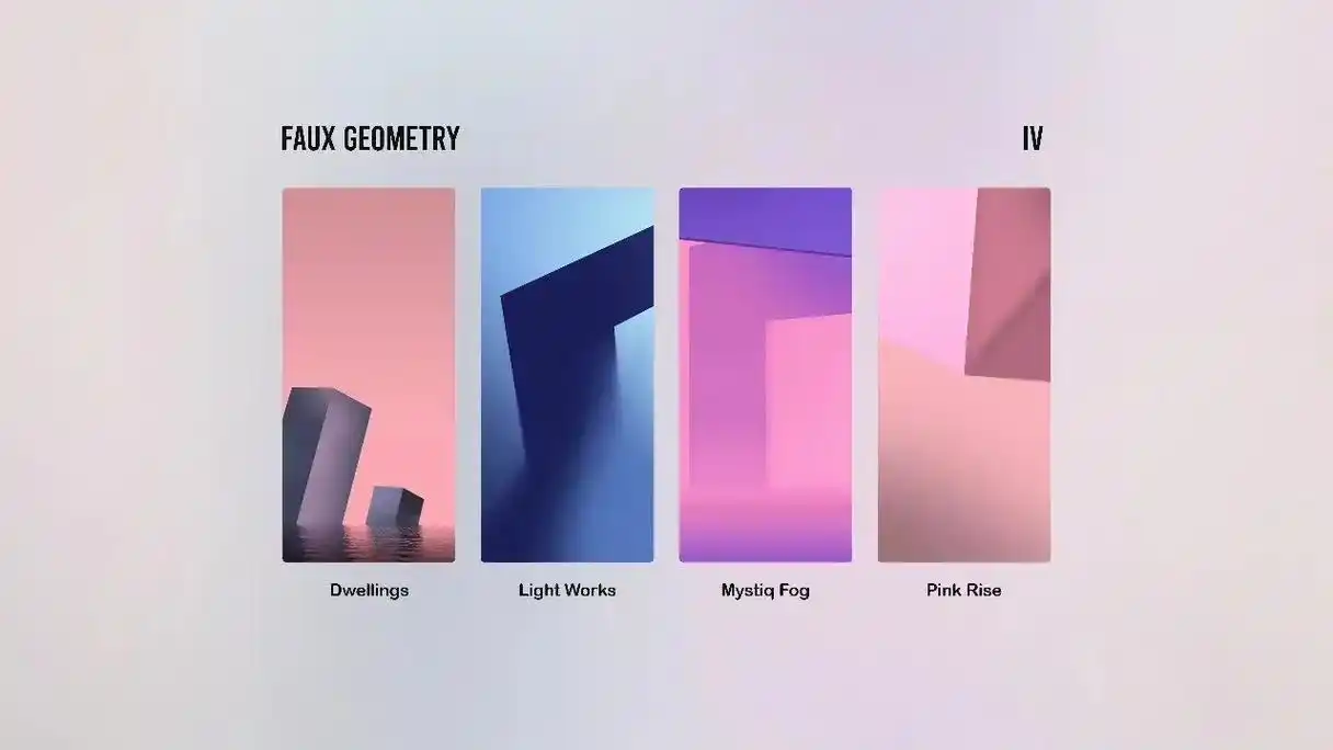 何几简约#壁纸手机超清全面屏 #小清新壁纸 #创意设计 - 抖音