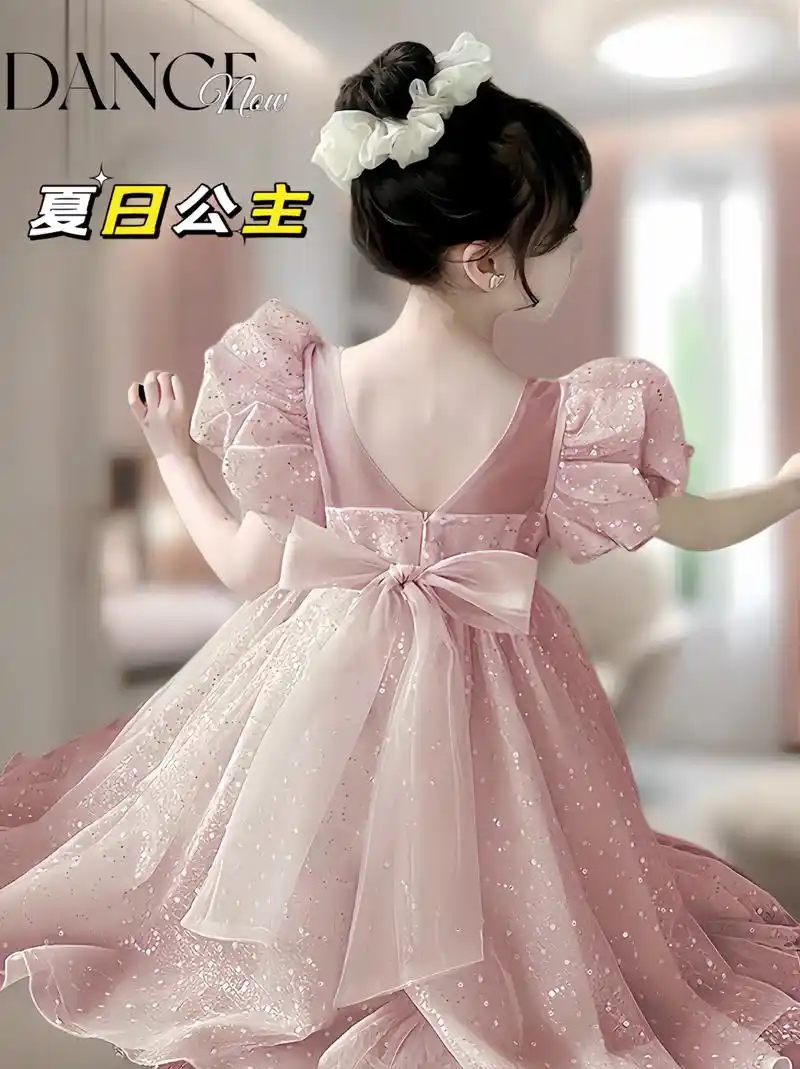 女童公主裙蓬蓬裙仙女裙