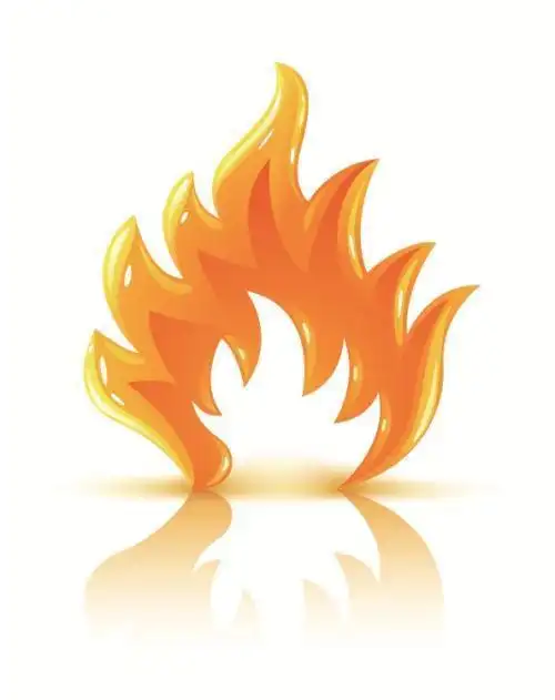 冲击火焰波简笔画