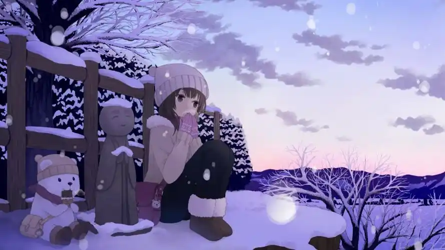 好看的动漫场景唯美意境图片桌面壁纸高清