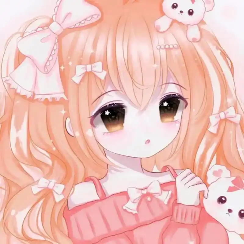 可爱头像女卡通呆萌 - 妖颜** - 抖音