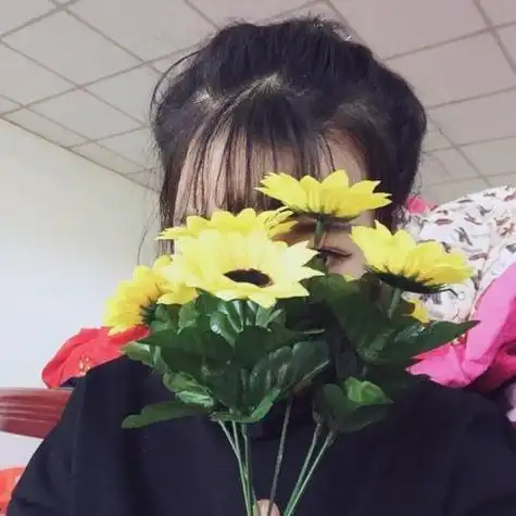 微信头像女人侧面带花 女生头像图片大全 -【爱个性】