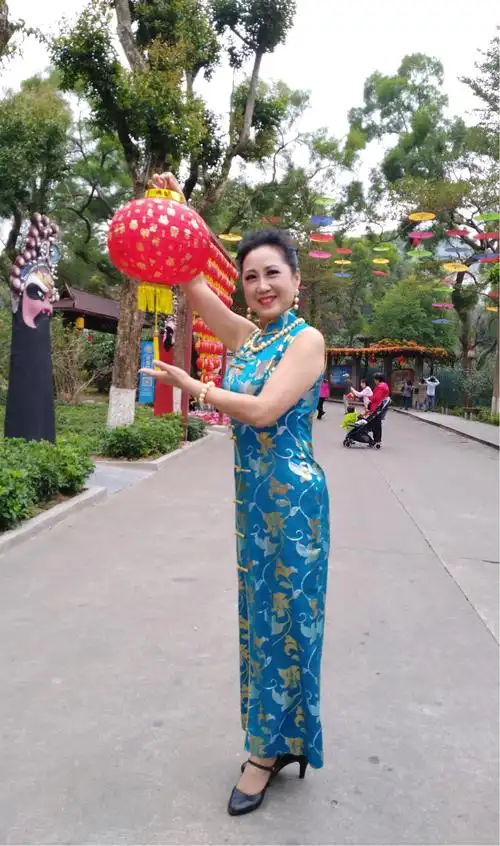 旗袍,东方美人 - 美篇