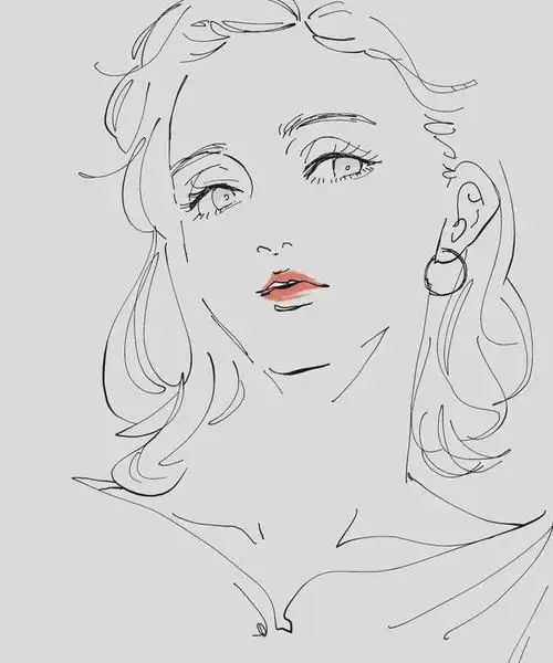 寥寥几根线就把人物画的活灵活现,这种画法你一定很感兴趣 !