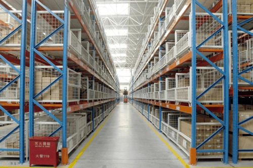 一汽大众备件中转库图片