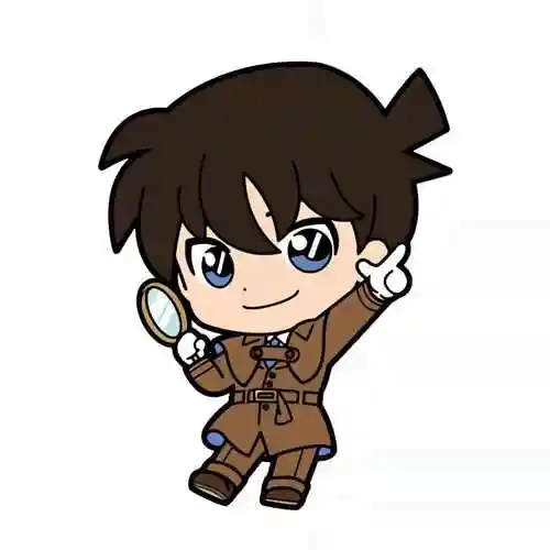 《名侦探柯南》毛利兰,工藤新一,安室透换侦探装大头动漫头像动漫头像