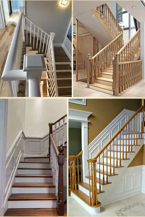 楼梯踏板 别墅楼梯整梯 阁楼铺板楼梯木制 厂家直供实木楼梯