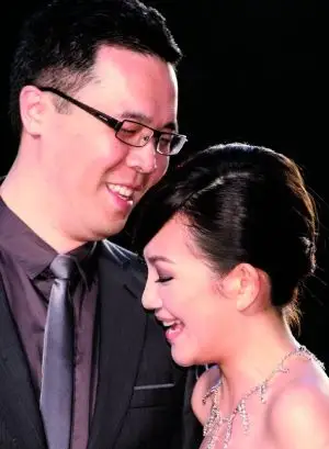 梁静茹和未婚夫赵元同