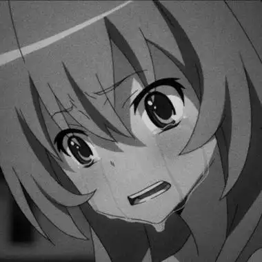 女生很丧很绝望哭的图片-卡通头像 - 壁纸之家