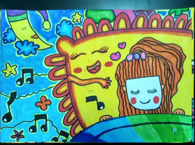 鹿城小学2017年千人现场绘画大赛--六年级优秀作品