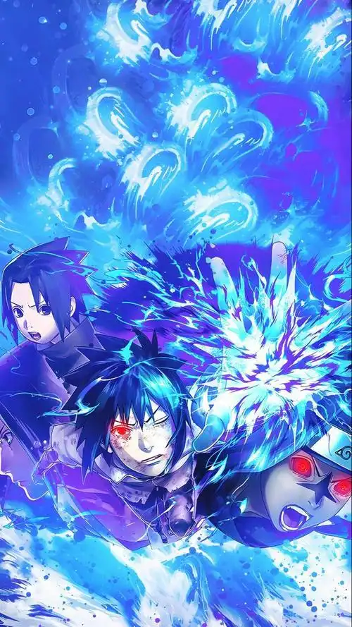 火影忍者壁纸分享,二次元美图,鸣人佐助