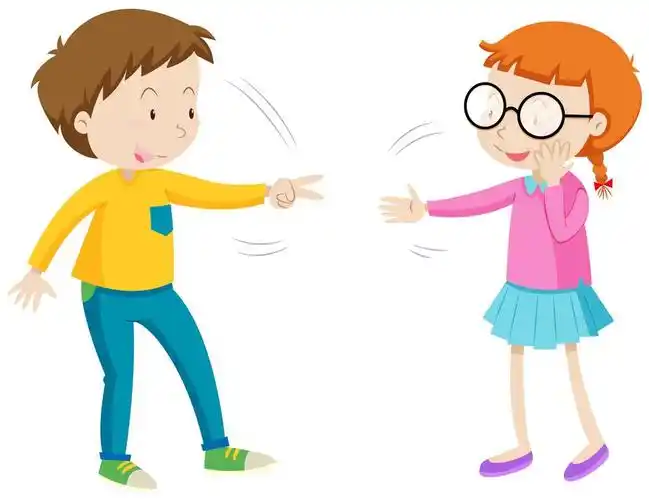 画出来的猜拳游戏——剪子包袱锤!