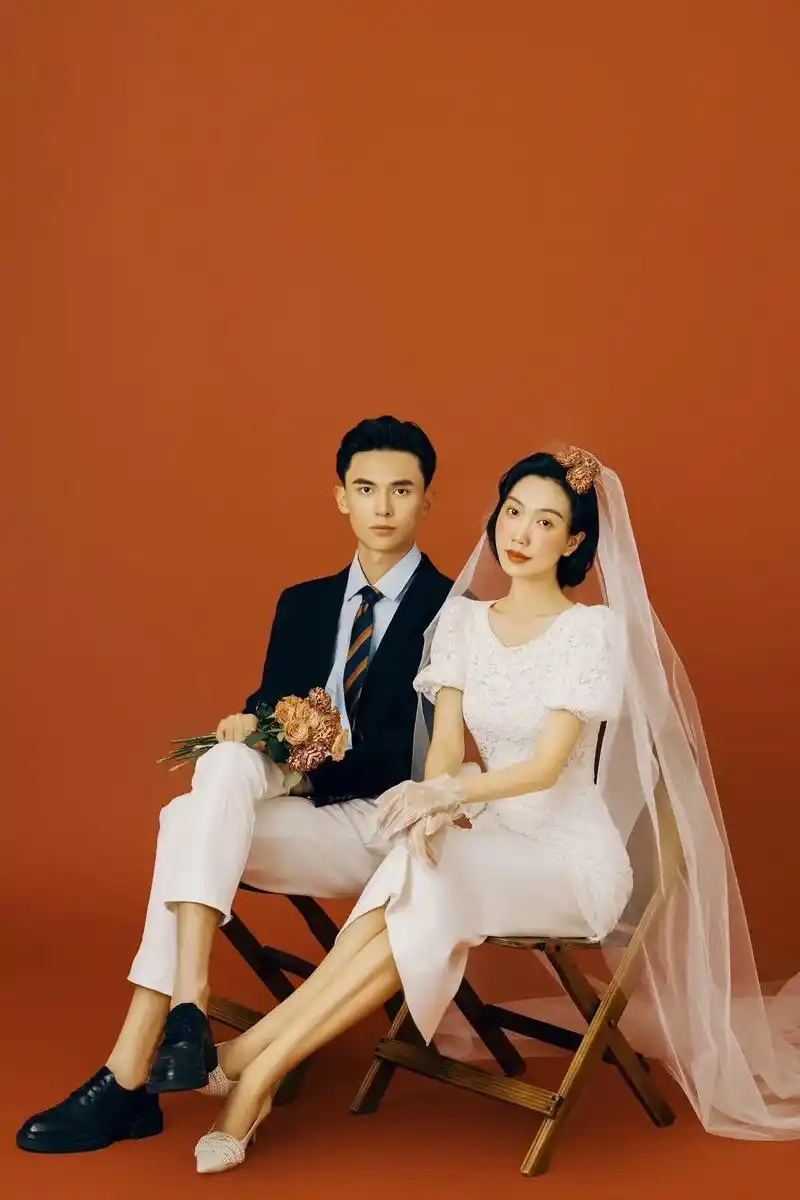 胶片轻复古婚纱照