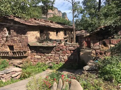 太行山风景写生图片