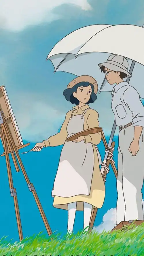 蓝色 宫崎骏的夏天 - 堆糖,美图壁纸兴趣社区