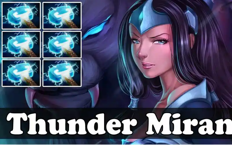 【dota】 8170mmr 6电锤的月之女祭司_哔哩哔哩 (゜-゜)つロ 干杯