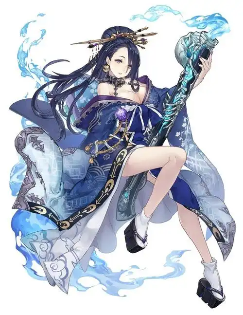 动漫游戏人物手绘人物插画原画设计