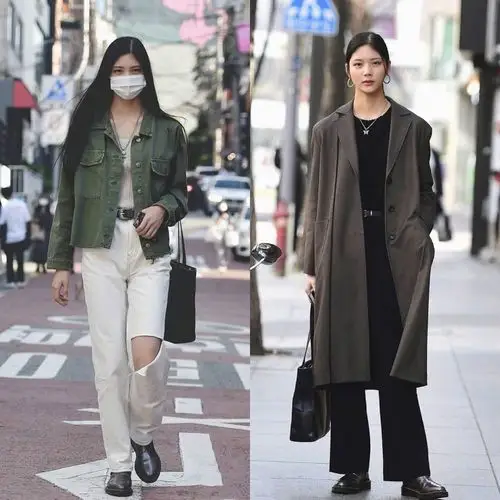 首尔街拍合集!韩国欧尼们的时尚穿搭,给你出街满分灵感