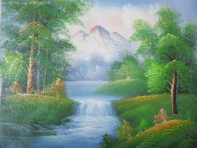 风景小油画30*40横幅幅(7)