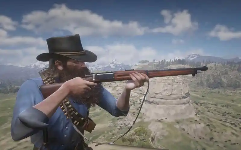 细节满满～荒野大镖客2挪威克拉格约根森m1898步枪射击