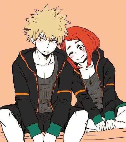 茶茶和咔酱身穿情侣装大秀恩爱绿谷出久我反对这门亲事