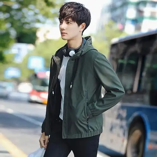 外套男士2019新款衣服韩版潮流春季休闲工装春秋流行男装春装夹克