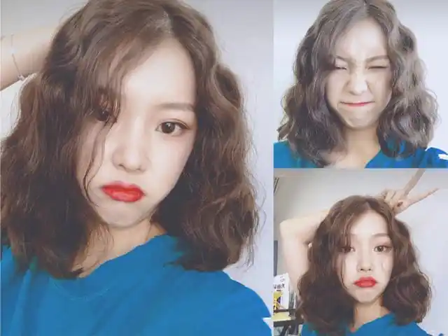 方便面发型(韩式泡面头发型图片)