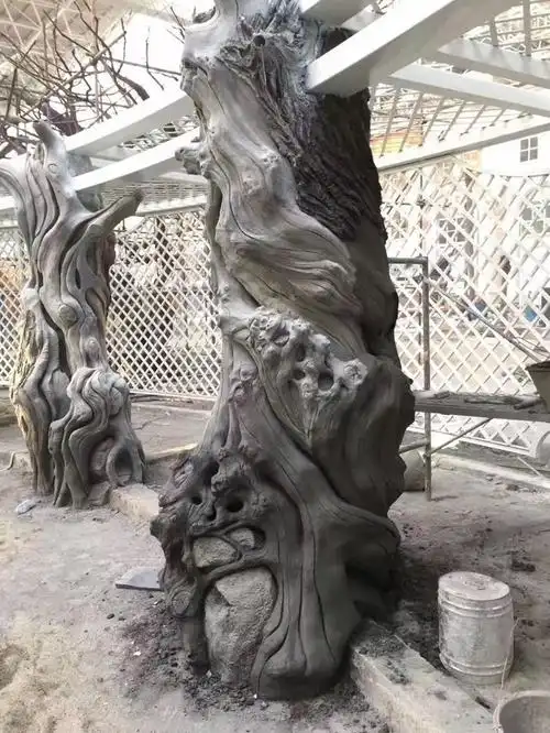 南京水泥仿真假树优势及制作工艺