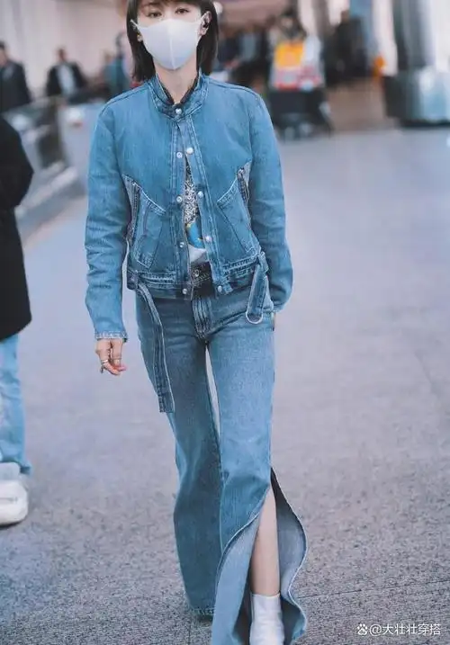 作为一位小个子的王子文,他却通过穿搭技巧巧妙地展现了他的腿长气质.