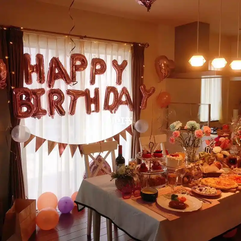 生日布置自己来很省钱!