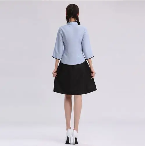 新款五四青年民国学生装毕业装女影楼写真服装 演出服民国风校服