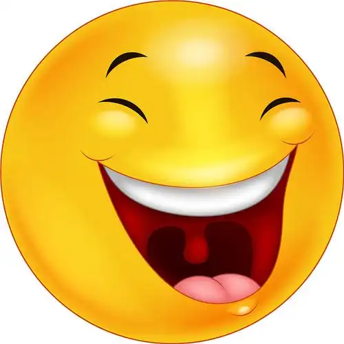 快乐的笑脸表情卡通图片