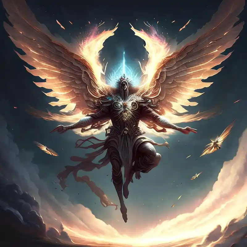 百度ai绘图黑科技#火焰粒子,吉卜力风格,现实风格,吉卜力艺术,新艺术