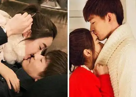 跟赵丽颖接吻的男明星, 何炅是被迫的而他却被"强吻",你最喜欢哪对cp?
