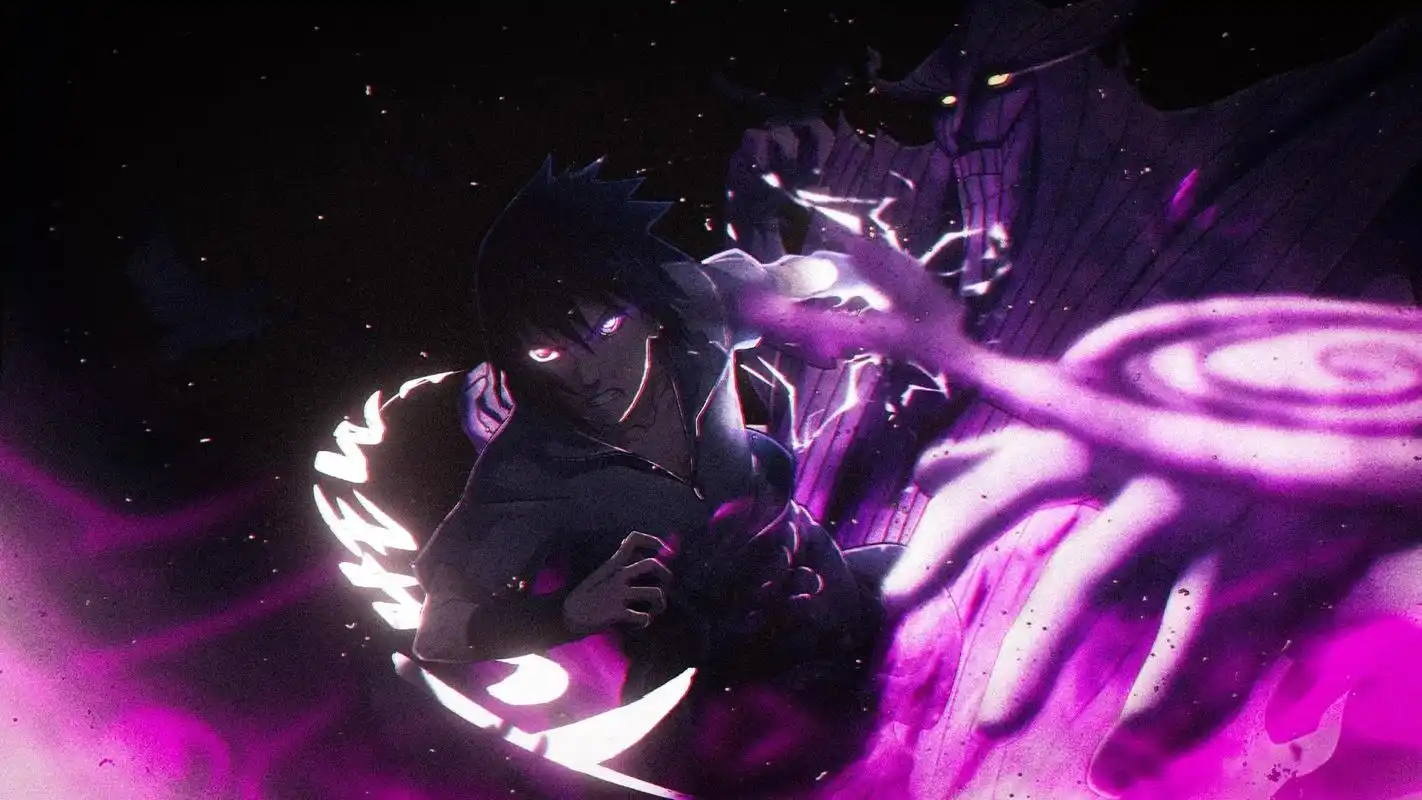 "用一句话形容宇智波佐助"#火影忍者 #佐助 #壁纸 #桌搭 - 抖音