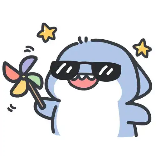 可爱鲨鱼情侣头像