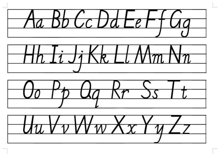 意大利英语手写体doc1