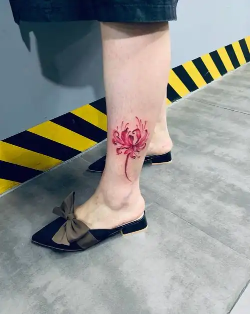 彼岸花纹身图片