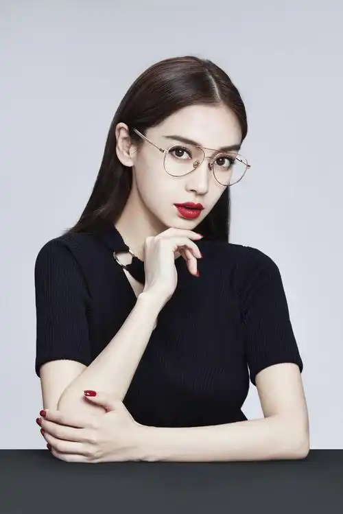 angelababy陌森眼镜