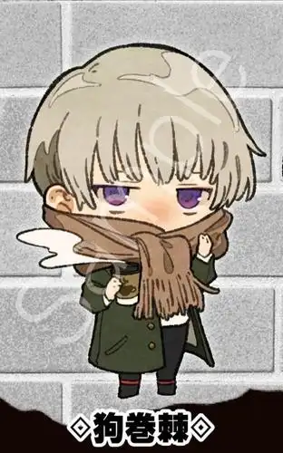 咒术回战的q化形象,虎杖变成吃货,五条悟老师还是那么潮