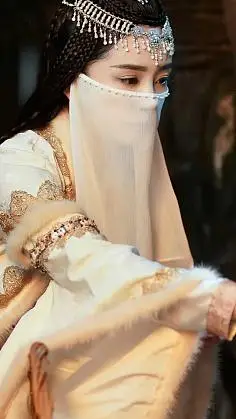 古装蒙面掩面女